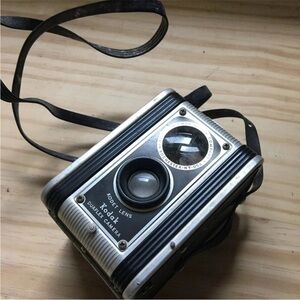 Kodak Duaflex Black and Silver Camera